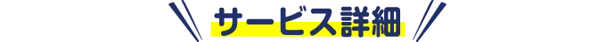 サービス詳細